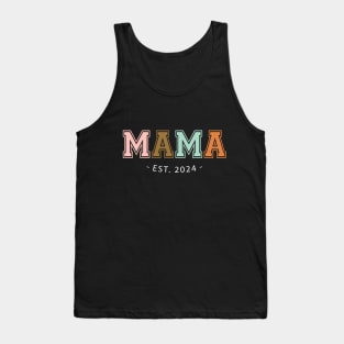 Mama Est 2024 Mothers Day Tank Top